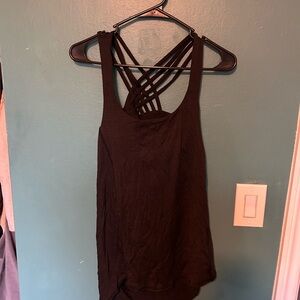 lululemon athletica Black Tank Top